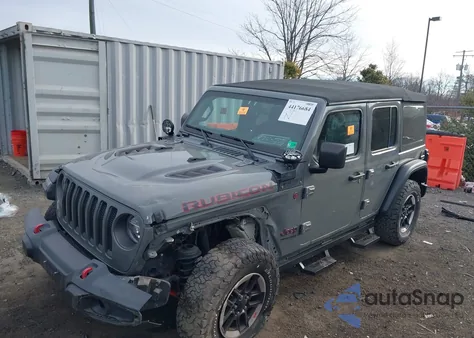 2021 Jeep Wrangler Unlimited Rubicon 4X4 z USA, uszkodzony, nr VIN 1C4JJXFM6MW852800
